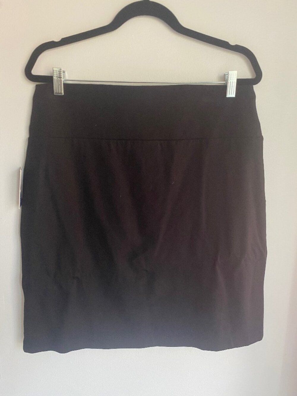 Apt. 9 Black Pull-On Knit Skirt